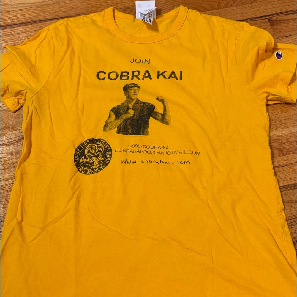 Cobra Kai X champion Tshirt